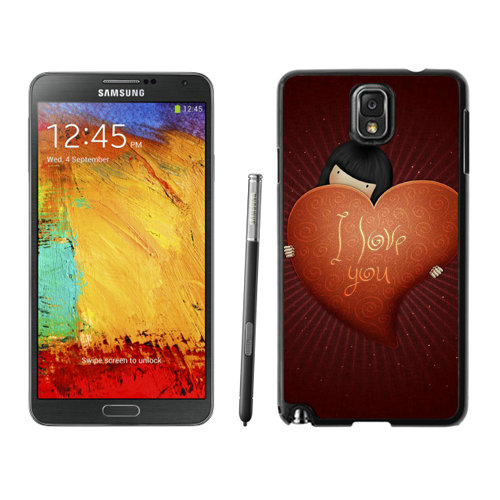 Valentine Girl Samsung Galaxy Note 3 Cases DXW